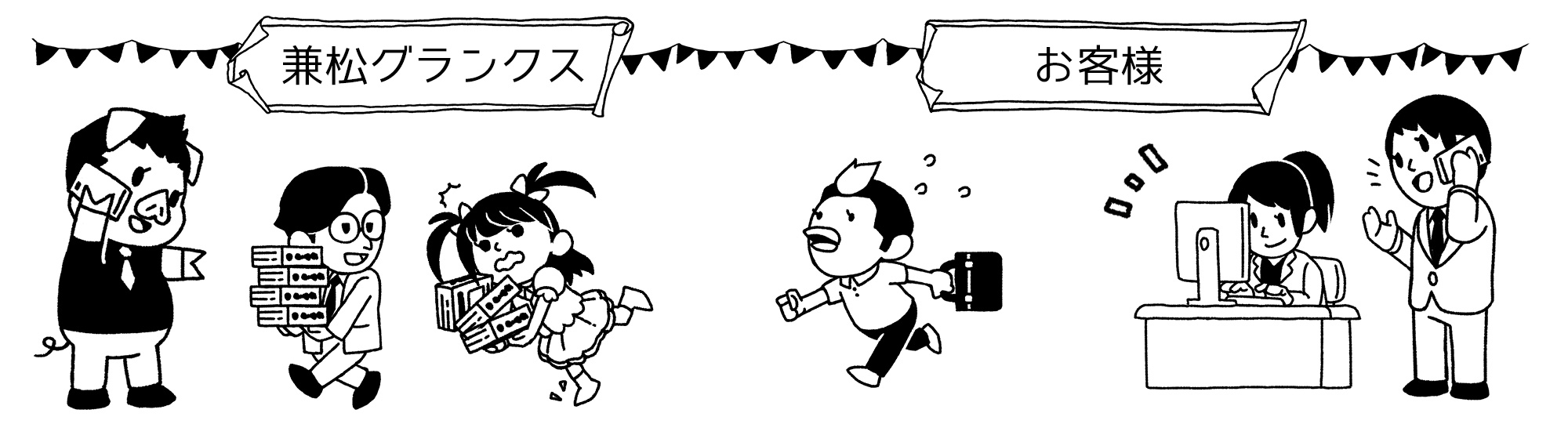 兼松グランクス株式会社 | 2．配信会社様への営業